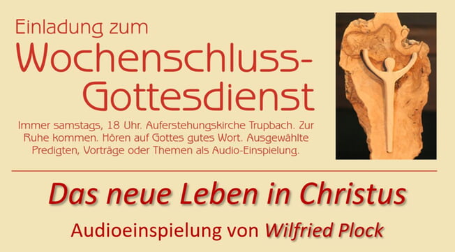 Wochenschlussgottesdienst