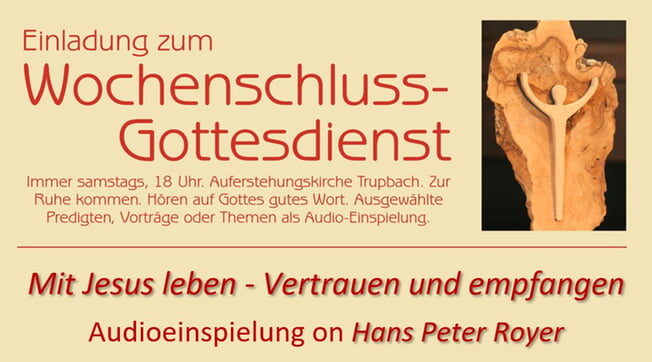 Wochenschlussgottesdienst