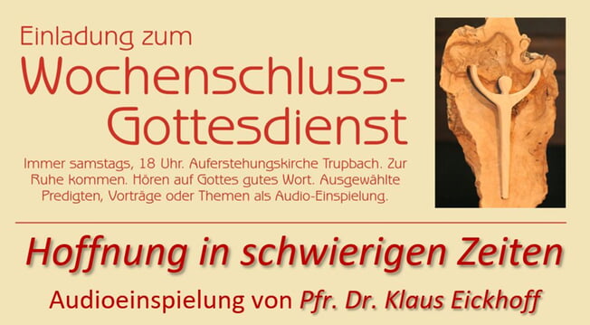 Wochenschlussgottesdienst