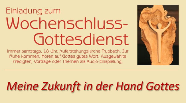 Wochenschlussgottesdienst